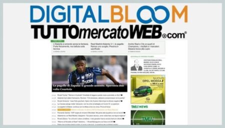 Europei di calcio - DigitalBloom e TuttoMercatoWeb