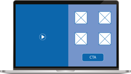 Vertical Split-Screen Video